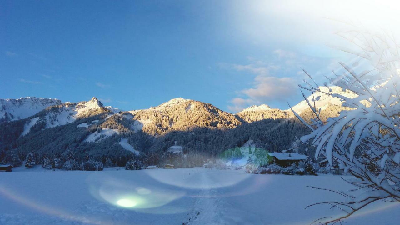Appartamento Haus Sonnblick Wängle Esterno foto
